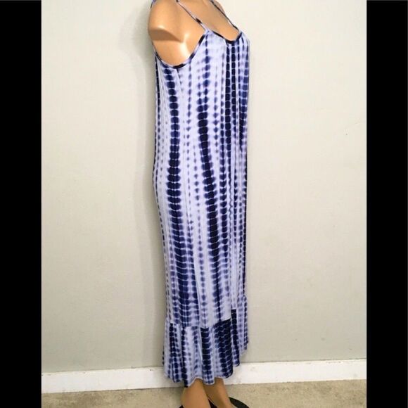 Brian & Em blue maxi dress. NWT - Picture 3 of 8